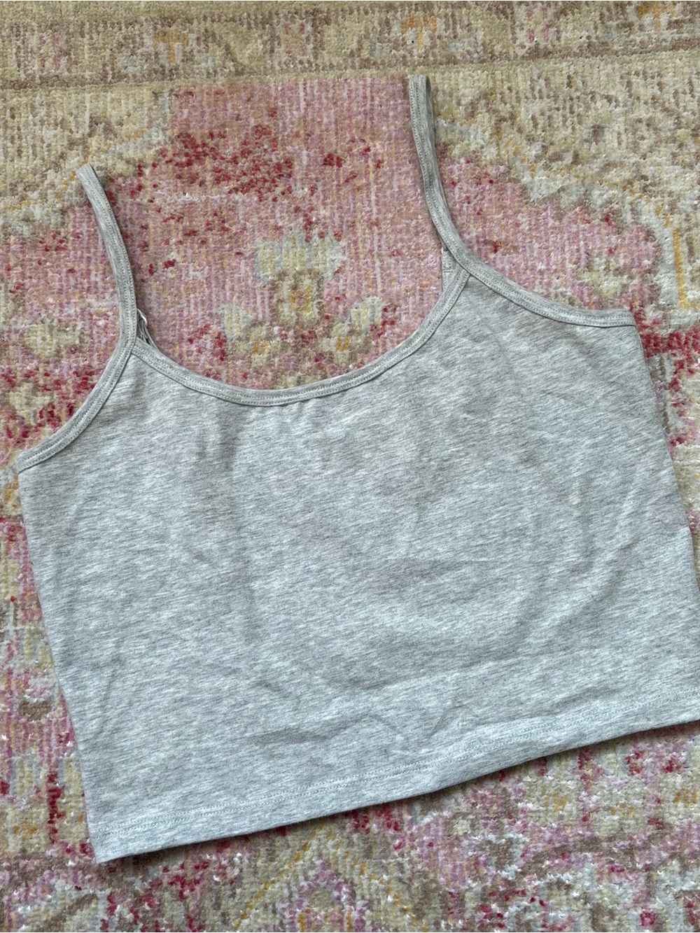 NWOT \\ heather grey cami